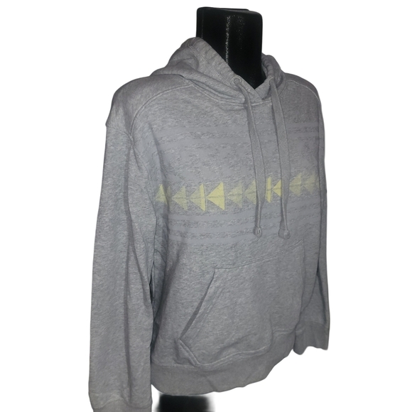 Prana Grey Pullover Hoodie M - Picture 3 of 7
